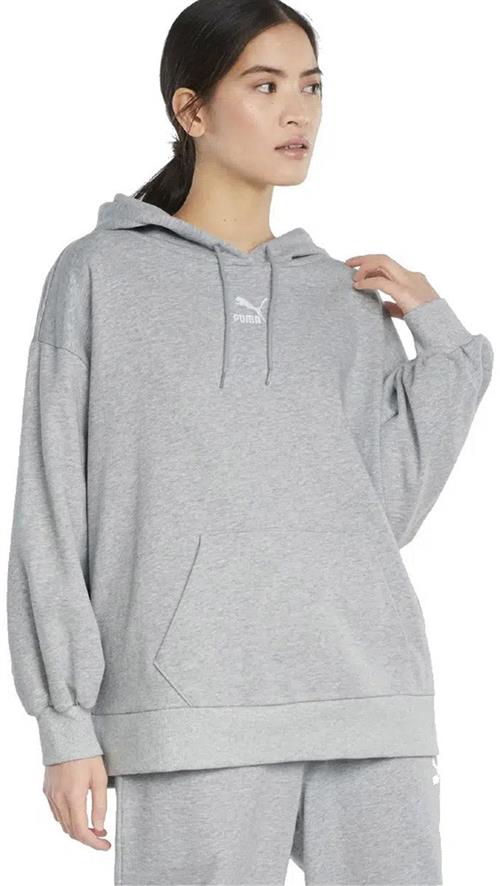 Se Puma Classic Oversized Hættetrøje XS - Hættetrøjer & Sweatshirts hos Magasin ved Magasin