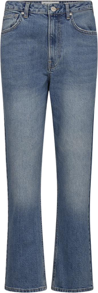 Tomorrow Trwhailey Jeans Wash Hong Kong Kvinde Denim Blue Flared Jeans Str 28 / 30 - Bomuld hos Magasin