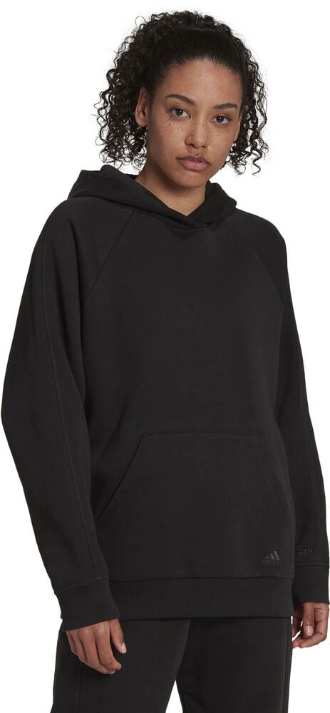 Se adidas ALL SZN Fleece Boyfriend Hættetrøje XS - Hættetrøjer & Sweatshirts Bomuld hos Magasin ved Magasin