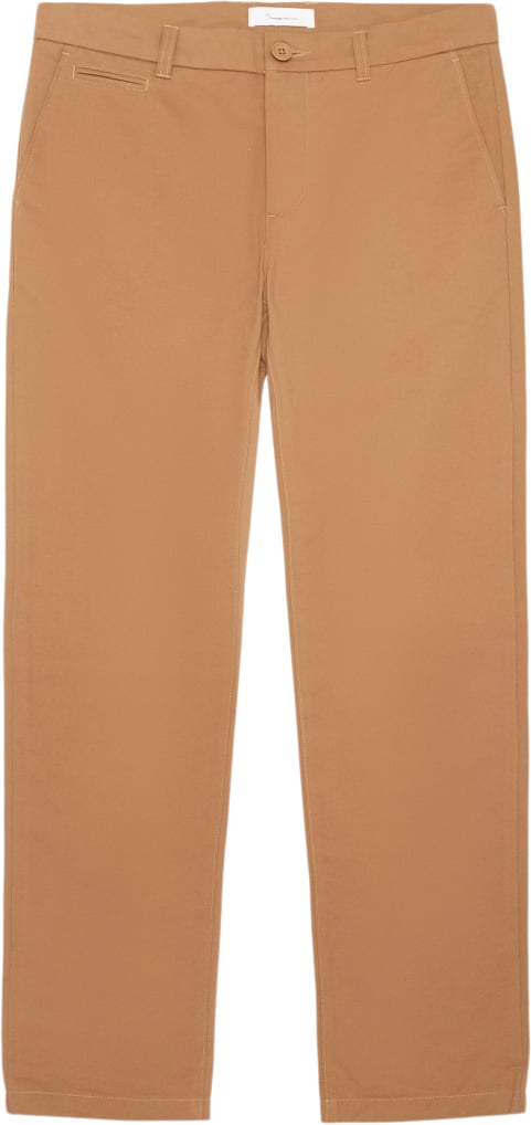 Knowledge Cotton Apparel Chuck Regular Chino Twill Pants Gots/vegan Mand Brun Chinos Str 29/32 - Bomuld hos Magasin