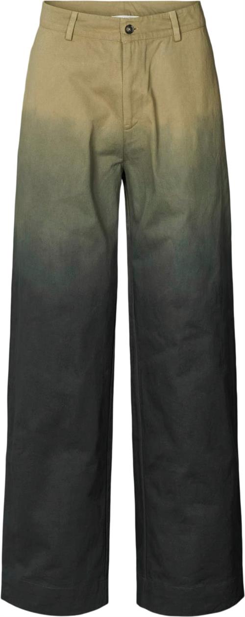 Rabens Saloner Flow Drill Pants Jahan Kvinde Army Combo Bukser Str S - hos Magasin