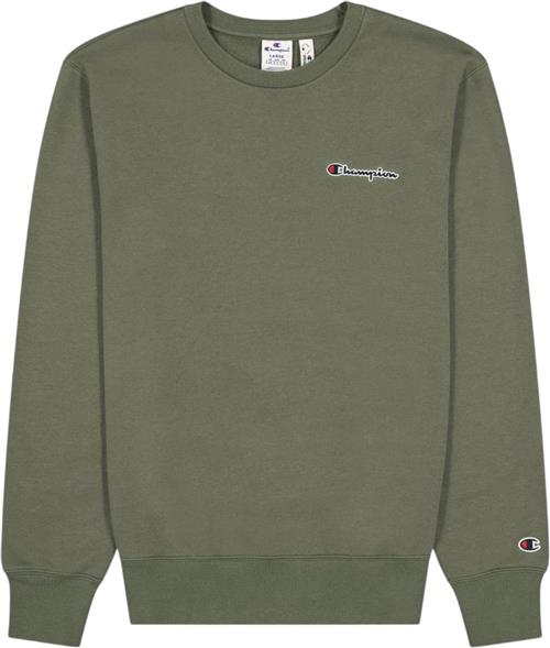 Se Champion Crewneck Sweatshirt Mand Thyme Sweatshirts Str S - Bomuld hos Magasin ved Magasin