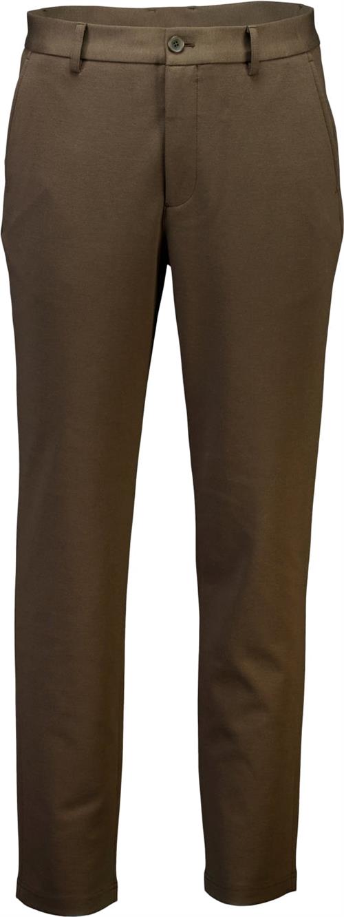 Se Lindbergh Superflex Pants Mand Brun Habitbukser Str M - hos Magasin ved Magasin