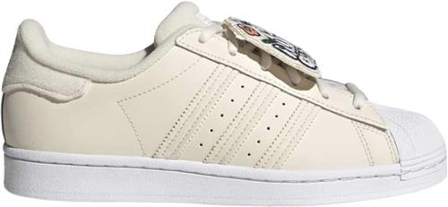 Se adidas Superstar Kvinde White Sneakers Str 40 2/3 - Læder hos Magasin ved Magasin