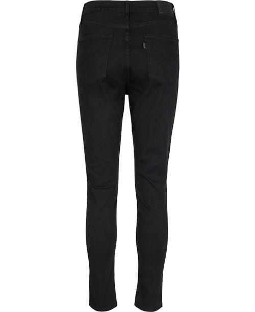 Levi's 721 High Rise Skinny Jeans Kvinde Sort Skinny Jeans Skinny Fit Str W26 / L32 - hos Magasin