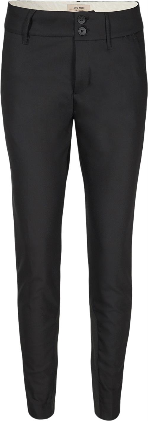 Se Mos Mosh Blake Night Pant Kvinde Black Bukser Med Smalle Ben Str 42 - hos Magasin ved Magasin