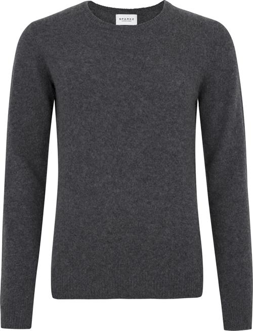 SPARKZ Copenhagen Pure Cashmere Oneck Pullover Kvinde Graphite Melange Sweaters Str S Cashmere - hos Magasin