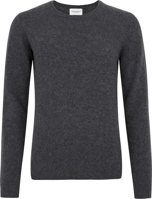 SPARKZ Copenhagen Pure Cashmere Oneck Pullover Kvinde Graphite Melange Sweaters Str M Cashmere - hos Magasin