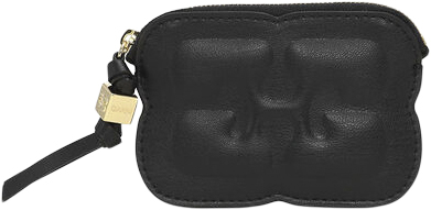 Ganni Ganni Bou Compact Zipped Wallet ONE SIZE - Punge hos Magasin