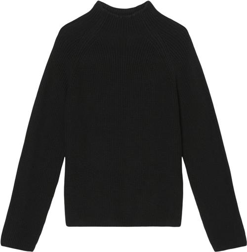 Marc O’Polo Pullover, Longsleeve, Standup Coll Kvinde Black Sweaters Str M - hos Magasin