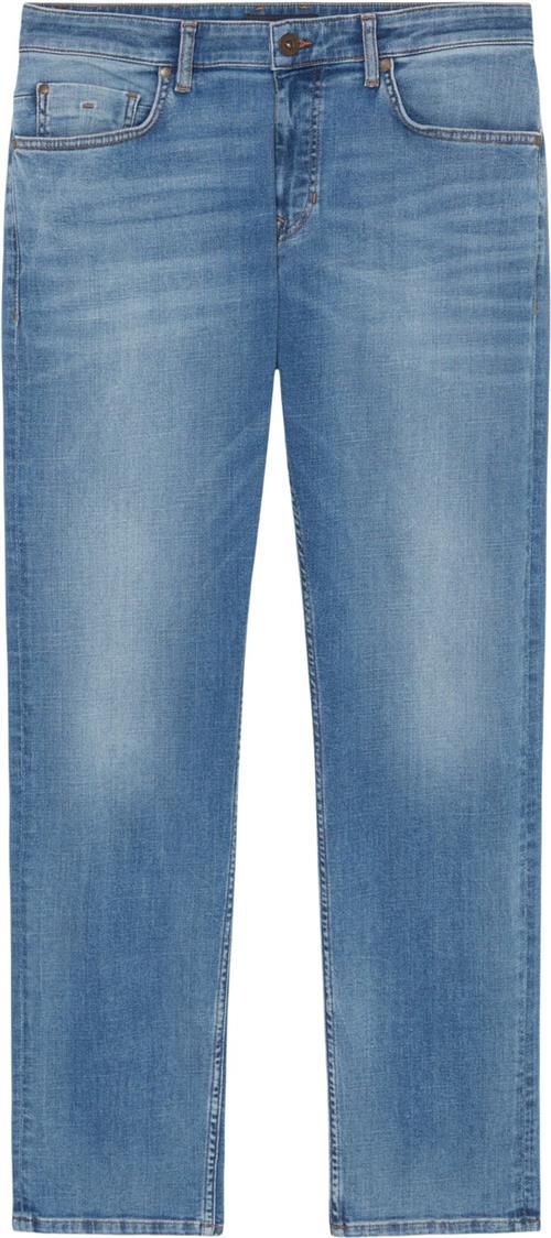 Marc O’Polo Denim, Regular fit, Regular leg, lo Kvinde Authentic Mid Bukser Med Lige Ben Str 32 34 Denim - hos Magasin