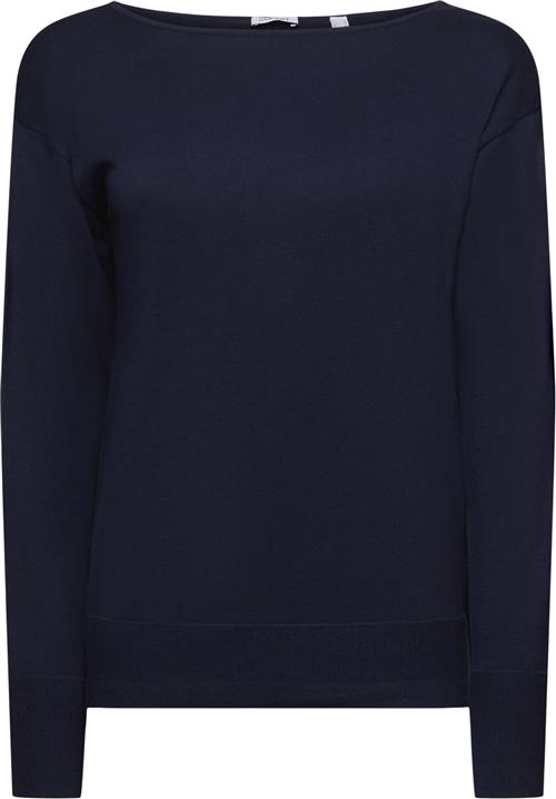 Se Esprit CO Boatn Sweat Kvinde Navy Sweaters Str XS - hos Magasin ved Magasin