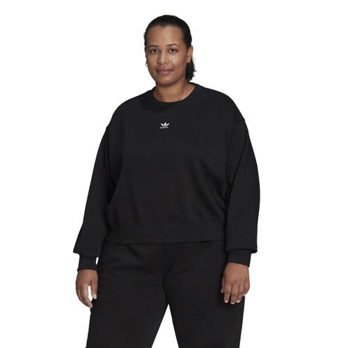 Se adidas Sweatshirt Kvinde Black Sweatshirts Plus Size Str XXXXL - Bomuld hos Magasin ved Magasin