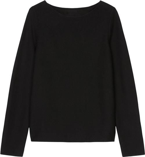 Se Marc O’Polo Pullover, Longsleeve, Roundneck Kvinde Black Sweaters Str XS - hos Magasin ved Magasin