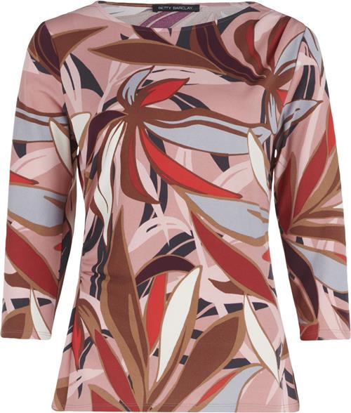 Se Betty Barclay Shirt Kurz 3/4 Ar Kvinde Rosé/brown Langærmede Bluser Str 40 - hos Magasin ved Magasin