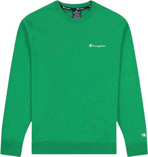 Champion Small Script Terry Cotton Sweatshirt S - Sweatshirts Bomuld hos Magasin