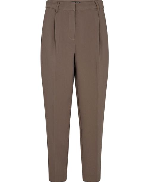 Bruuns Bazaar Cindysusbbdagny Pants Kvinde Major Brown Bukser Med Smalle Ben Str 40 - Polyester hos Magasin