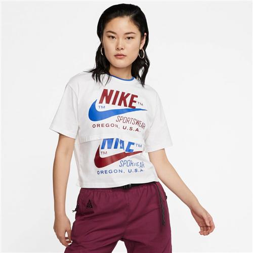 Nike Sportswear Icon Clash T Shirt XS - Trænings T-shirts Bomuld hos Magasin