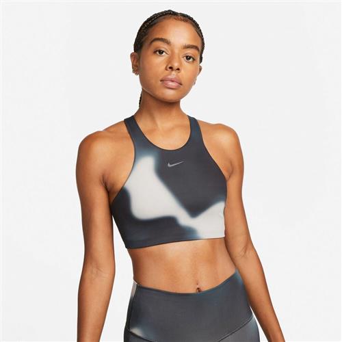 Nike Yoga Dri Fit Swoosh Medium Support Polet Sports Bh M - Sports Bh'er Polyester hos Magasin