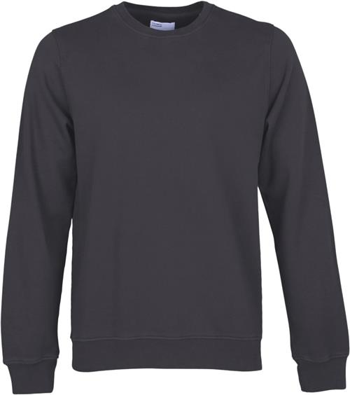 Colorful Standard Classic Organic Crew Mand Lava Grey Sweatshirts Str M - Bomuld hos Magasin