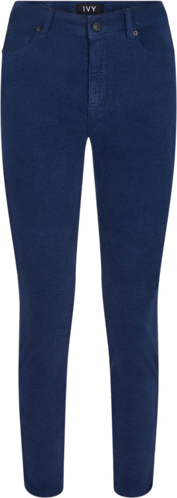 IVY Copenhagen Ivyalexa Jeans Baby Cord Kvinde Midnight Blue Skinny Jeans Str 33 - hos Magasin