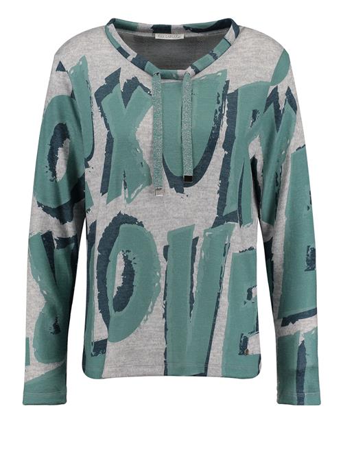 Se Key Largo Sweatshirt ' LUXURY '  grå / jade ved About You