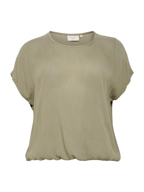 KAFFE CURVE Bluse 'Ami Stanley'  khaki