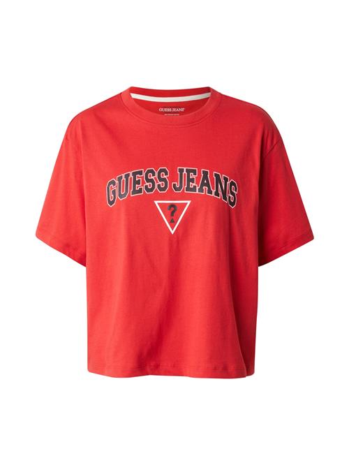 GUESS JEANS Shirts  rød / sort / hvid