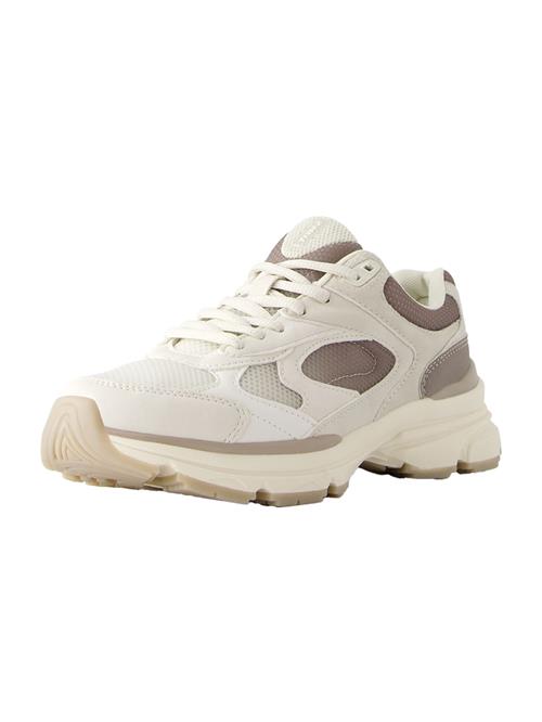 Bershka Sneaker low  beige / brun / hvid