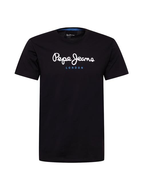 Se Pepe Jeans Bluser & t-shirts 'Eggo'  blå / sort / hvid ved About You