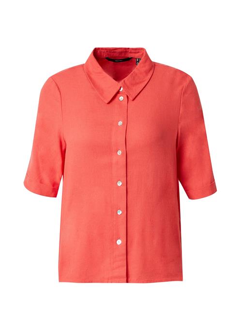 VERO MODA Bluse 'MYMILO'  brandrød