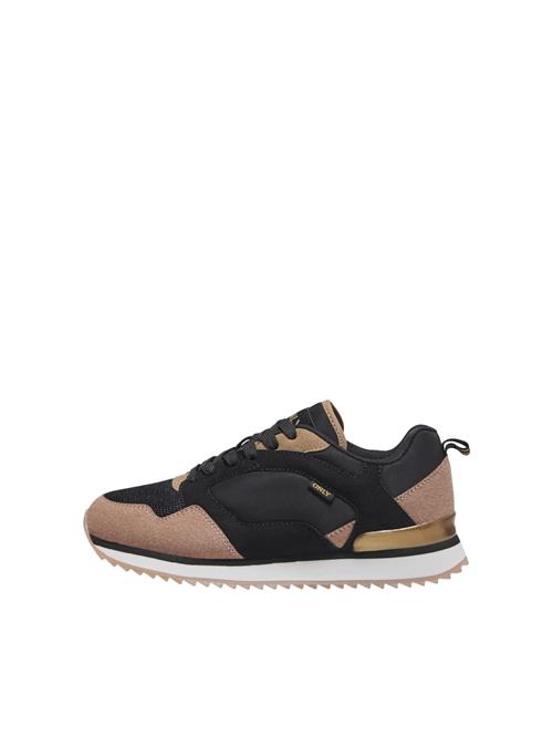 Se ONLY Sneaker low 'ONLBRENDA'  cappuccino / sort ved About You