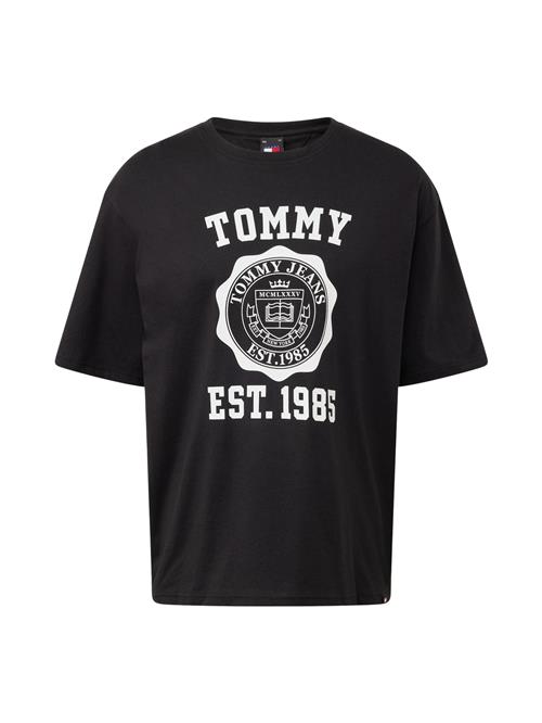 Se Tommy Jeans Bluser & t-shirts  sort / offwhite ved About You