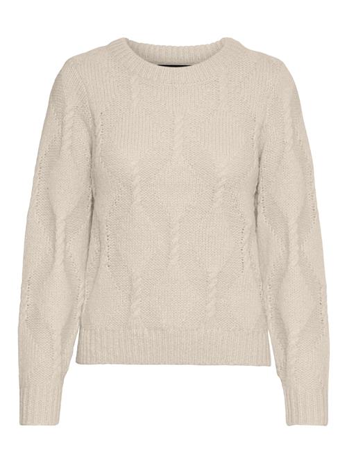 VERO MODA Pullover 'WINE'  mørkebeige