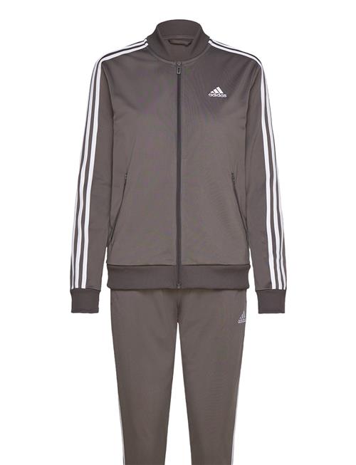 Se adidas Sportswear W 3S Tr Ts Adidas Sportswear Brown ved Booztlet