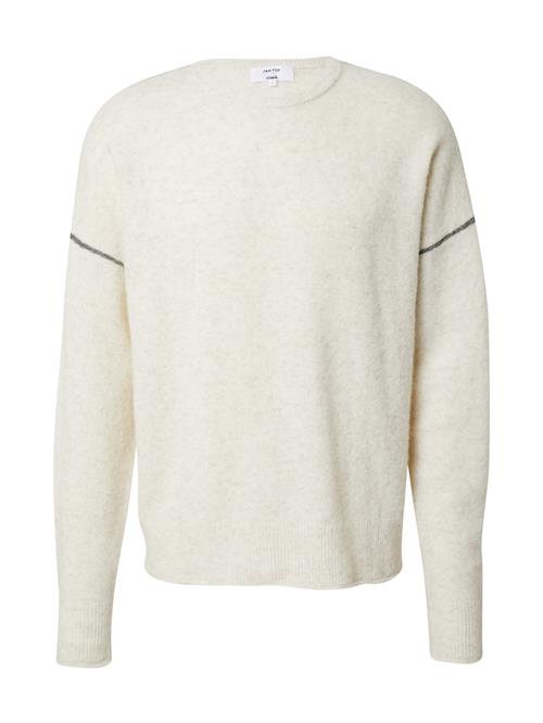 Se DAN FOX APPAREL Pullover 'Thilo'  grå / offwhite ved About You