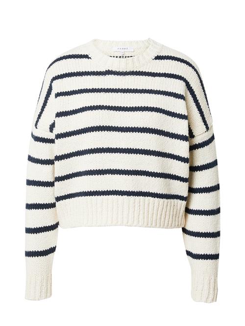 Se FRAME Pullover  navy / hvid ved About You