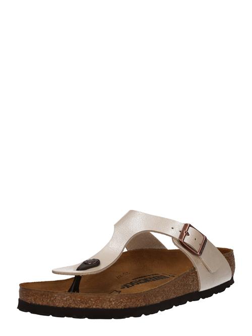 BIRKENSTOCK Klipklappere 'Gizeh'  creme