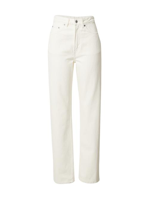 WEEKDAY Jeans 'Rowe Extra High Straight'  white denim