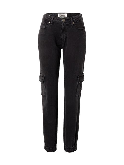 Urban Classics Cargojeans  black denim