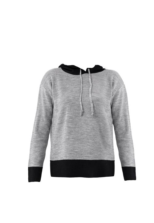 Jimmy Sanders Pullover  grå-meleret / sort