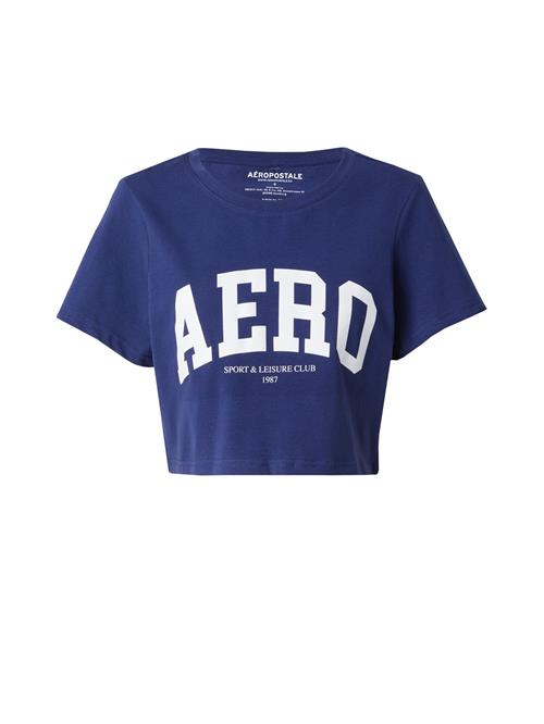 AÉROPOSTALE Shirts  marin / hvid