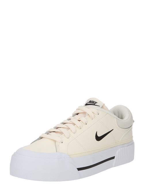 Nike Sportswear Sneaker low 'Court Legacy Lift'  sort / uldhvid