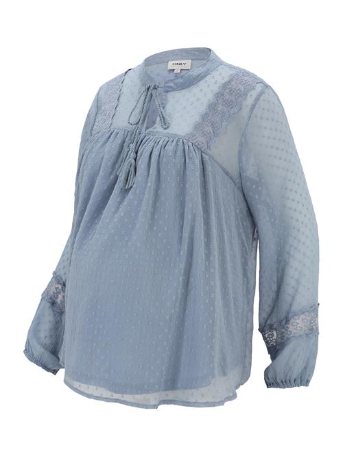 Only Maternity Bluse 'OLMTESSA ELIZA'  dueblå