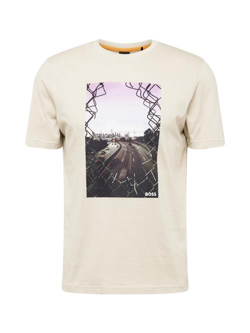 BOSS Bluser & t-shirts 'Urban'  creme / lilla / sort / hvid