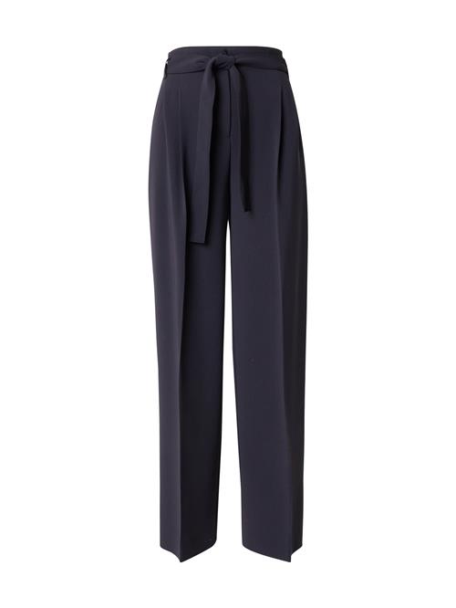 BOSS Bukser med fals 'Tapiana'  navy