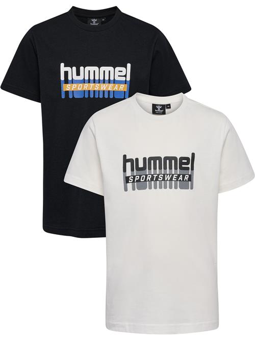 Se Hummel Shirts 'TUKAS'  blå / gul / grå / sort / hvid ved About You