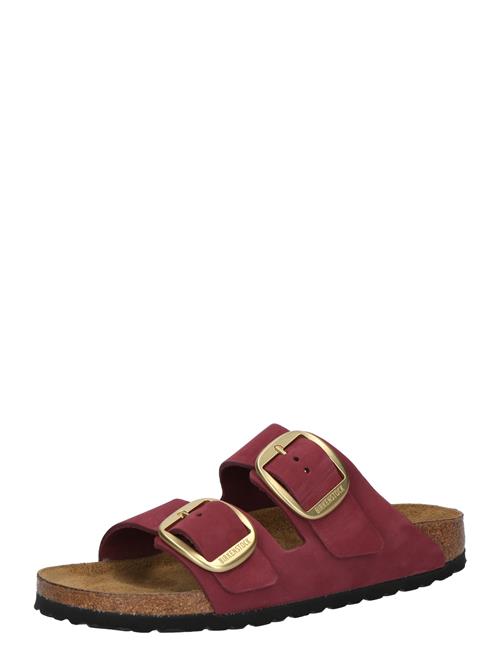 BIRKENSTOCK Pantoletter 'Arizona LENB'  vinrød