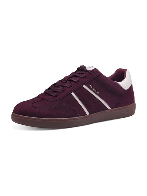 Se Tamaris Sneaker low  guld / bordeaux / hvid ved About You