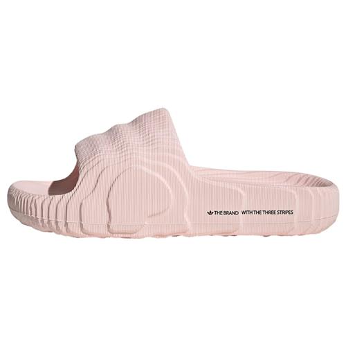 ADIDAS ORIGINALS Pantoletter 'Adilette 22'  lyserød / sort